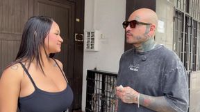 I find out that my influencer boyfriend seduces girls on the street and fucks them in my bed, we end up having threesomes