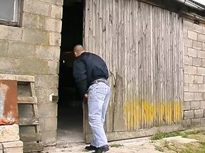 Curvy French babe with dark hair and three cocks in action