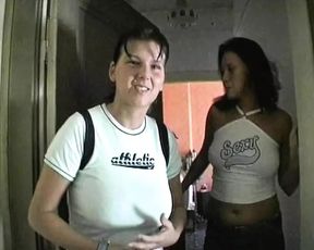 Two super busty chicks from Germany masturbating togeder