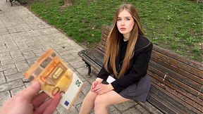 Helpless MILF gets a hard blowjob in the bedroom