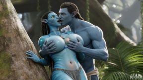 Na'Vi from Avatar get fucked buy Jake Sully in Pandora's world
