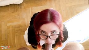 ”Dirty College Girl Passionate Deepthroat Meat & Rough Fucks P-O-V”