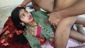 Curvy Indian Bhabhi Hard Doggy in Bedroom with Devar - Amateur Desi Homemade Roleplay