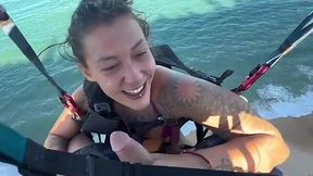 A horny babe has her tight and juicy mouth fucked passionately