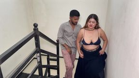 The lucky boy had fun with the neighbor.