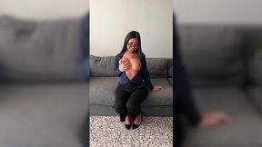 A slut has no work ethics and chooses getting her pussy fucked at work