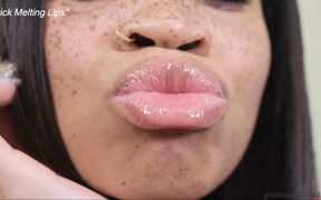 Dick Melting Lips- Ebony Domme Goddess Rosie Reed