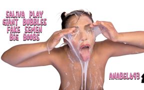 Deepthroat Thick Saliva Play