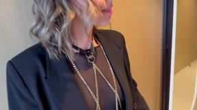 Wife Fucks Two Cocks After Night Out Before Being Covered in Cum Hotwife