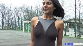 Teenage Latina student gets her tight ass fucked