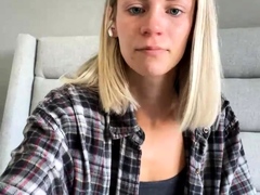 Amateur Blonde Teen Plays Solo with Toy Webcam Porn