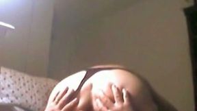 Hot big breasted amateur wife of my buddy rides my strong cock