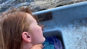 He Took a Boat to Use My Mout, Pussy and Cum