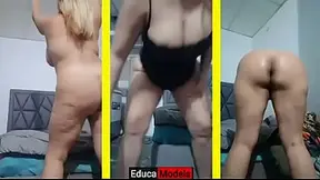 Mature Latina gets her enormous butt twerked on camera