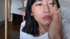 Raw anal and face-slapping for Japanese stepdaughter