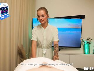 The Shy Masseuse Couldn’t Resist Her Client’s Big Penis