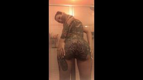 Dirty Slut Takes A Steaming Hot Shower With Darcy Diamond