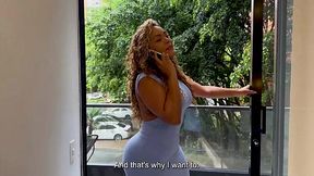 Curvy Ebony MILF Was Making Porn For Her BF But It Was Her Step-nephew Who Pleased Her With His BBC