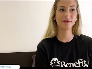 GOLDEN-HAIRED Shona River gets vagina and butt eaten HARD by ITALIANO deepthroat oral CUM IN THROAT drink – Benefit Monkey