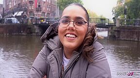 Nerdy Curvy Teen 18+ Pickup And Rough Fuck