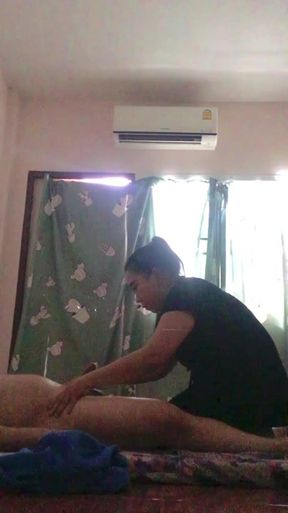 Indulge in raw Thai passion with a blissful intimate massage ending