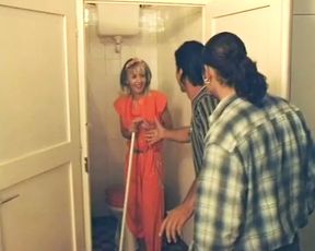 Petite German MILF fucked and facialized outdoors