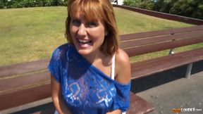 Amateur mommy from the street first porn video