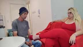 Brincadeira Com Lindos Pezinhos Da Tiffany Montavani