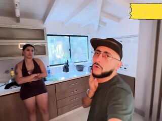 Porn actor with massive schlong bangs the giant booty of porn actress EmilyFox