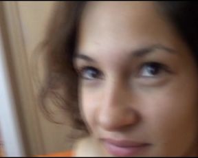 Beautiful German babe gets sprayed with jizz after hot fuck