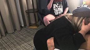 Slut Wife's First Huge Cock Adventure While Hubby Watches