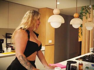 My stepson's superlatively good ally doesn't wanna leave me alone in my abode but I give a decision to screw my large thick weenie behind my spouse's back!