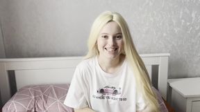 Stepsister Loses Card Game Bet & Pays With Her Tight Pussy