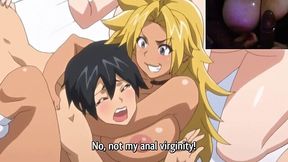 Busty Blonde Slut Gangs Up with the Whole School in Hentai Energy Kyouka Ep 2 - A fuck wild hentai orgy with the cutie IvyAdventure