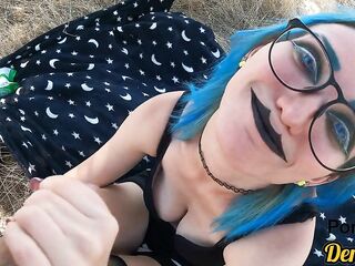 cute blue eyed alternative likes getting banged