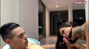 Arrived from the club looking for a cock to suck and fuck