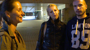 ”Beautiful Czech Pair Gets Money for Girlfriend Exchange”