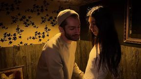 Cuckold watches how his girlfriend is fucked by his best friend in the VIP room of the club - 1.130