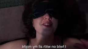 The friend's wife turned out to be a whore. in the mouth