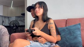 I INVITE MY LITTLE STEPSISTER TO PLAY SO I CAN FUCK HER AND CUM IN HER ASS