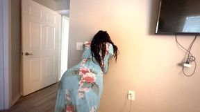 Quicky with a Thick Black Booty in Sundress