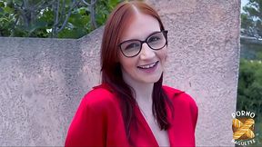 Lustful French bitches share hefty cock in filthy couch threeway fuck