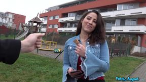 Translate My Cock Into Your Pussy p1 - Adara Love outdoor hookup