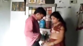 Free amateur Indian porn video with a fat broad boned