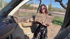 Hitchhiker offers her pussy for a ride - Amateur Porn