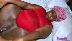 Home Alone with Black BBC Gateman and Ebony BBW Chef