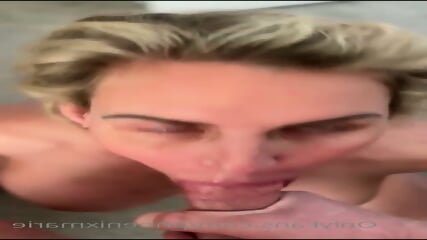 Blonde MILF POV Deepthroat Blowjobs