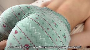 Step Brother Warms Up Horny Step Sister with a Slick, Deep Tissue Fucking