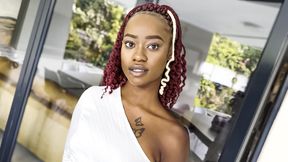 Gorgeous Ebony Teen Tight Pussy Stretched In Fake Modeling Casting