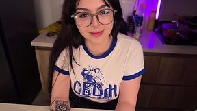 Sneaking Around Fucking My Stepsister While My Girlfriend Aint Looking